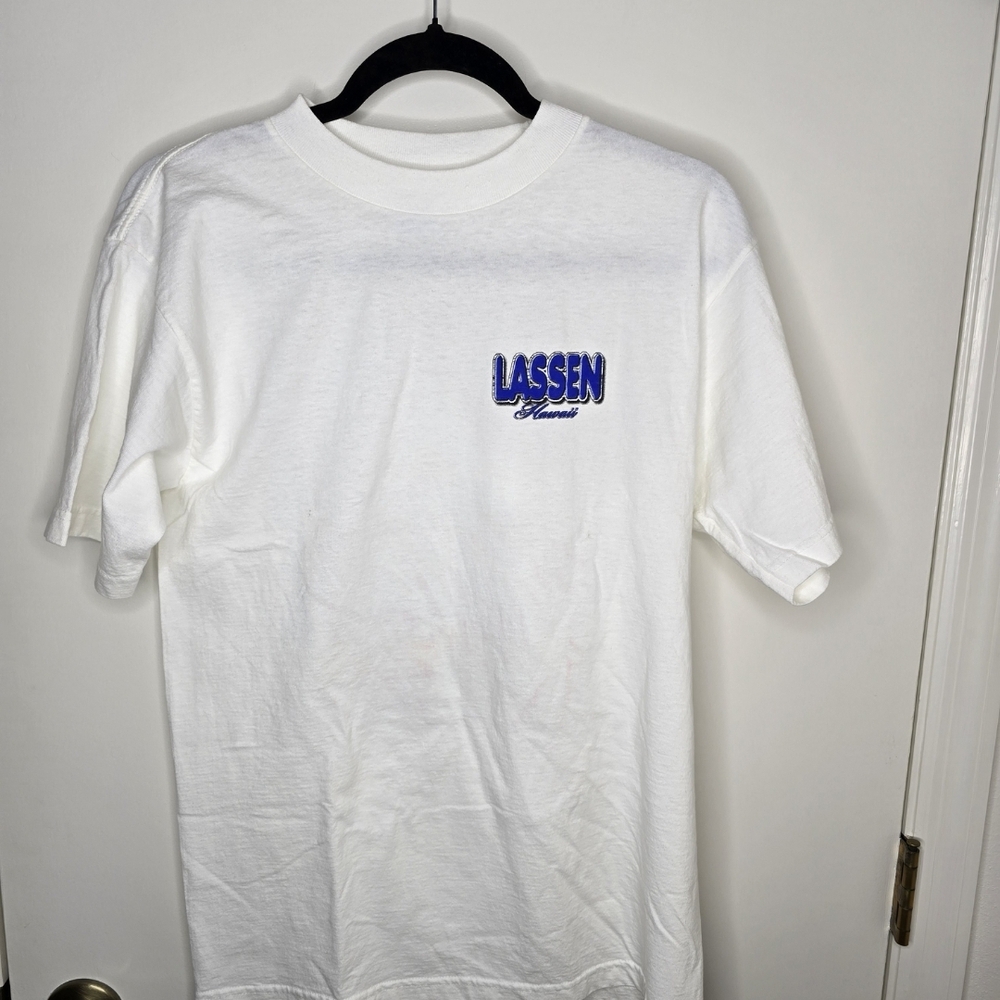 Rare Vintage Lassen Hawaii Save Our Oceans Single Stich T-Shirt Medium